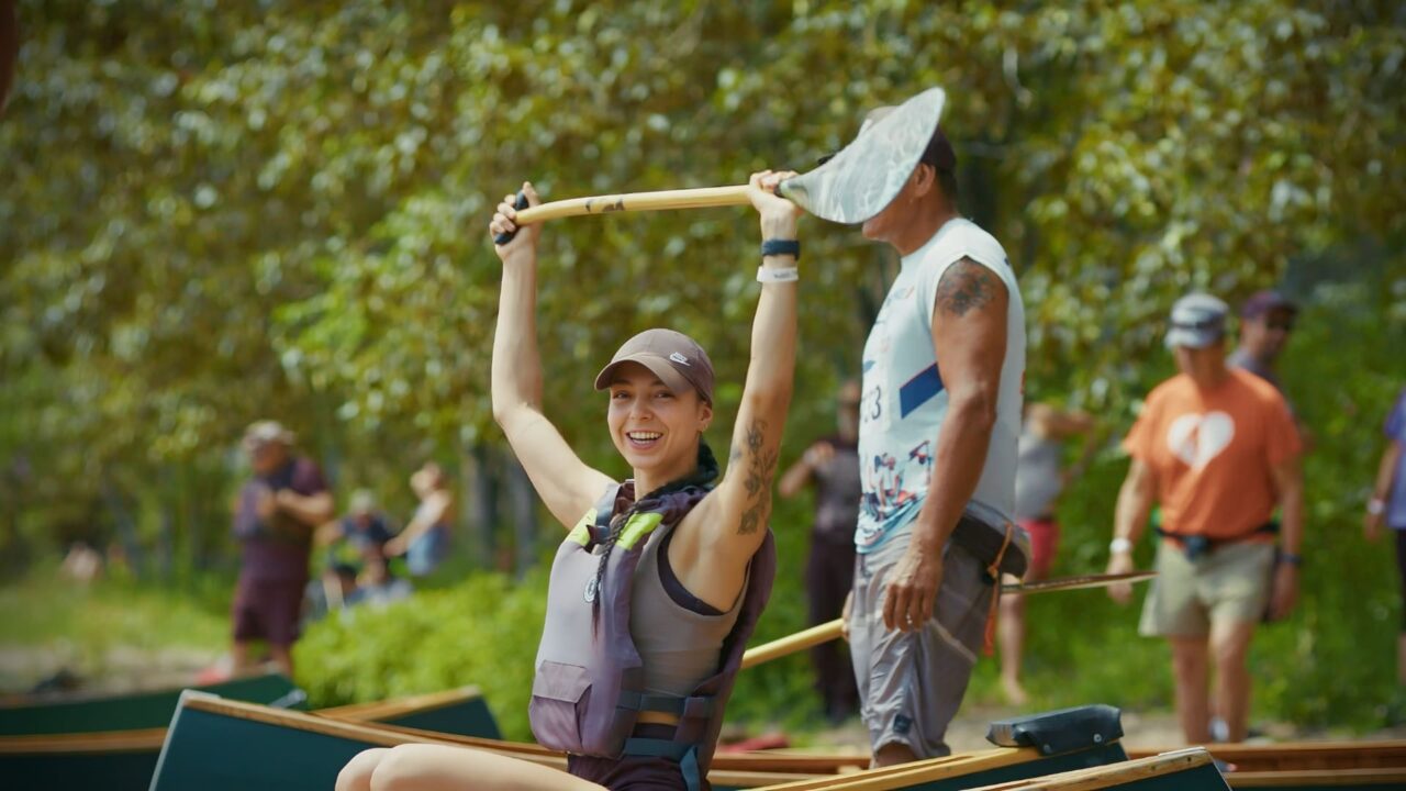 Vanessa Courtois, Championne féminine en triatlon